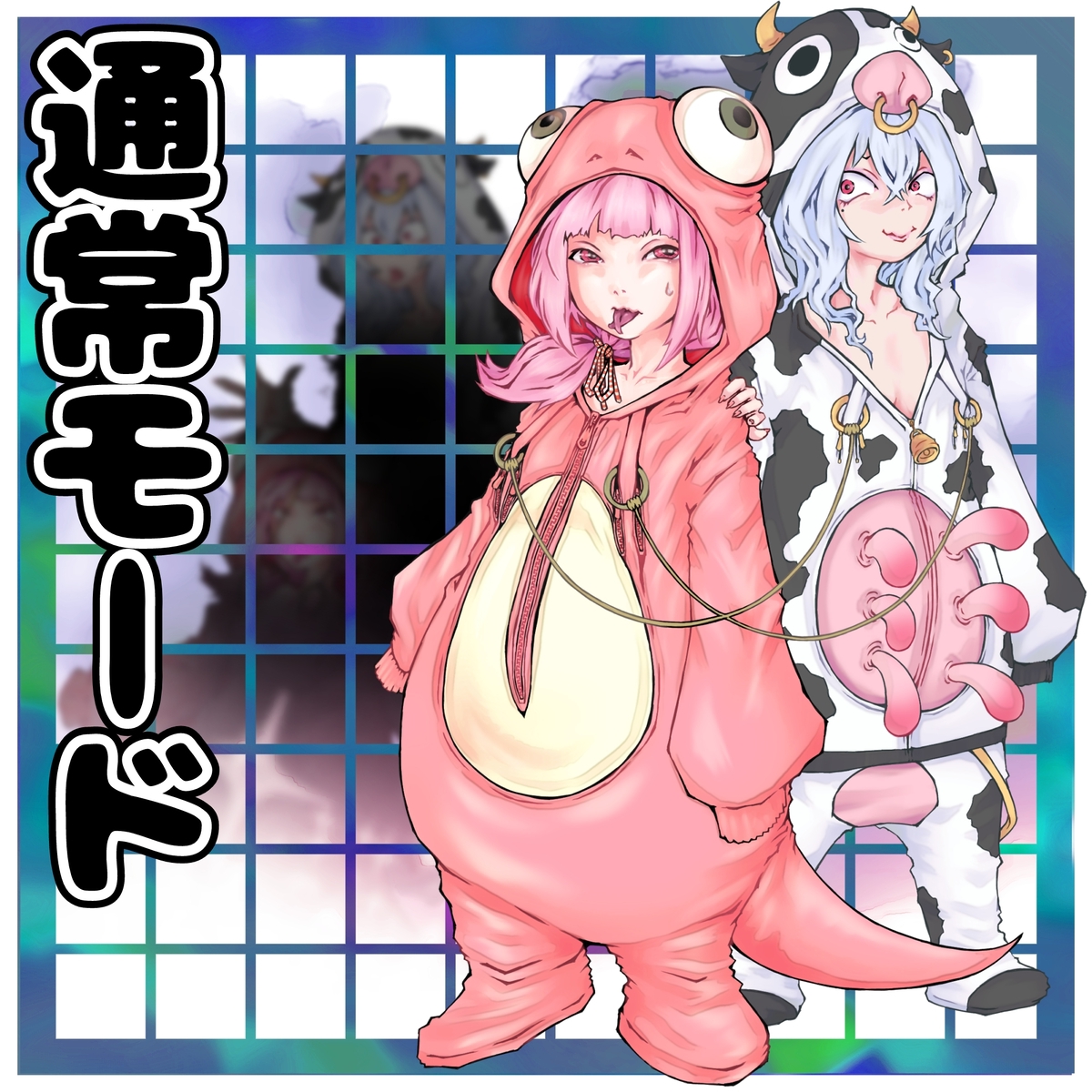 【完全版】チーム貧乳乳首ピアス イラスト集