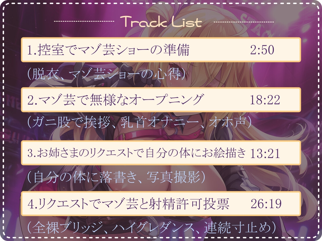 マジックミラーの部屋でマゾ芸ショー