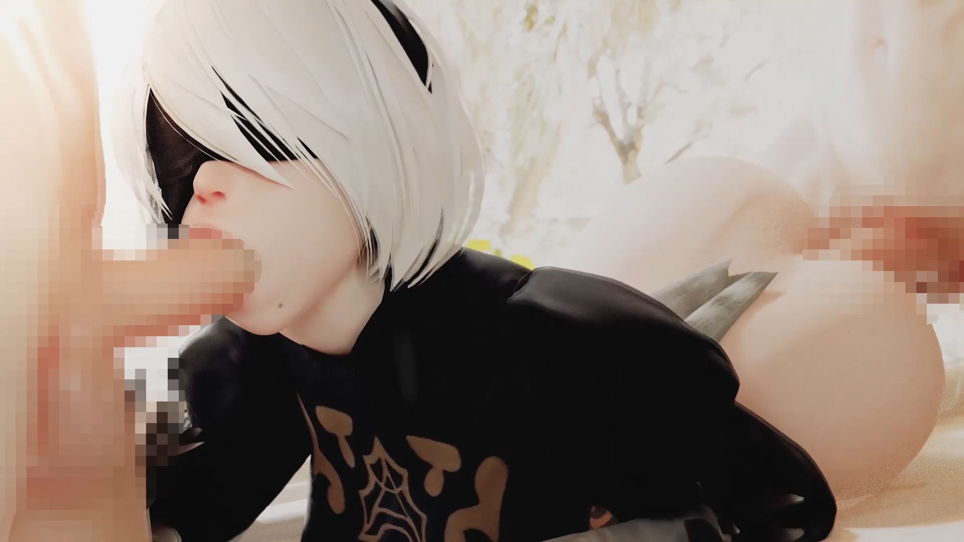 Nie◯ 2B&色白韓国系ヒロイン's媚薬メス堕ちハーレム 3DCG動画 vol.3