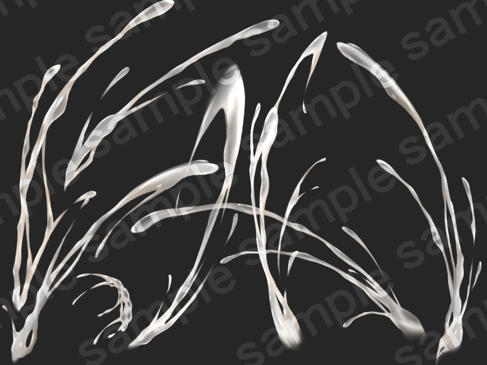 重ねて楽々!濃厚ザーメン透過素材part2