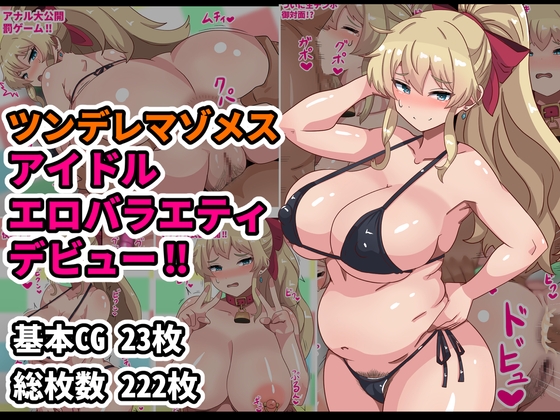 ツンデレマゾメスアイドルエロバラエティデビュー‼