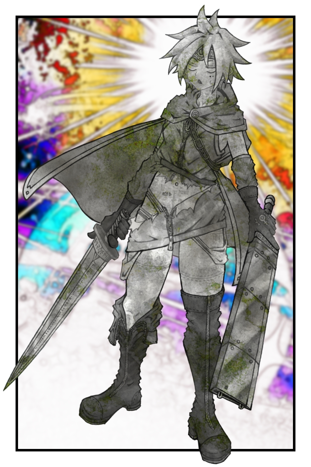 【着衣版】新約の勇者プロテスタ イラスト集