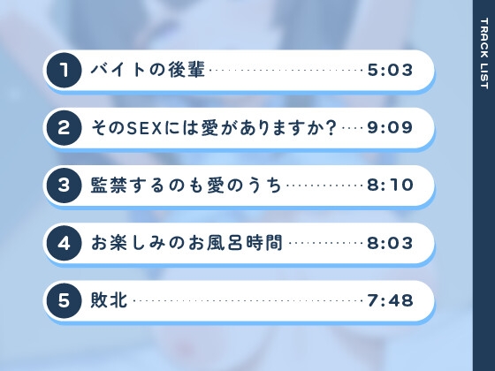 淫乱後輩～先輩が大好きすぎて監禁されても尽くしちゃう～