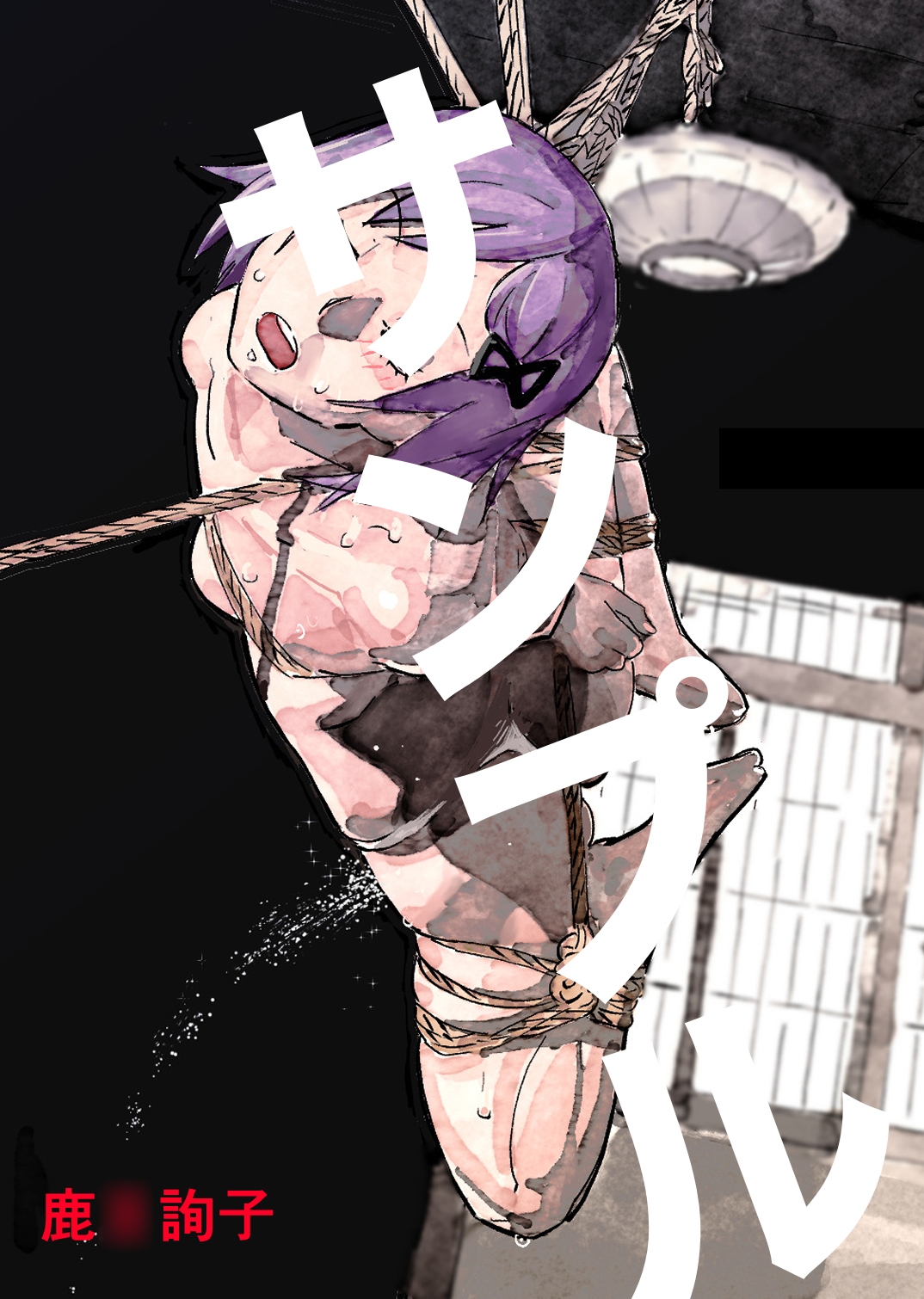 イラスト「まどマギSM緊縛」 漫画「外伝 暁◯ほむら」