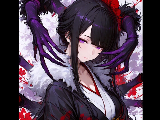 ⼥郎蜘蛛の⾥へ潜⼊！〜ドSな毒蜘蛛⼥王様に捕まって多腕くすぐり○問ෆෆ拘束 甘噛み 能姦媚毒攻め 囁き