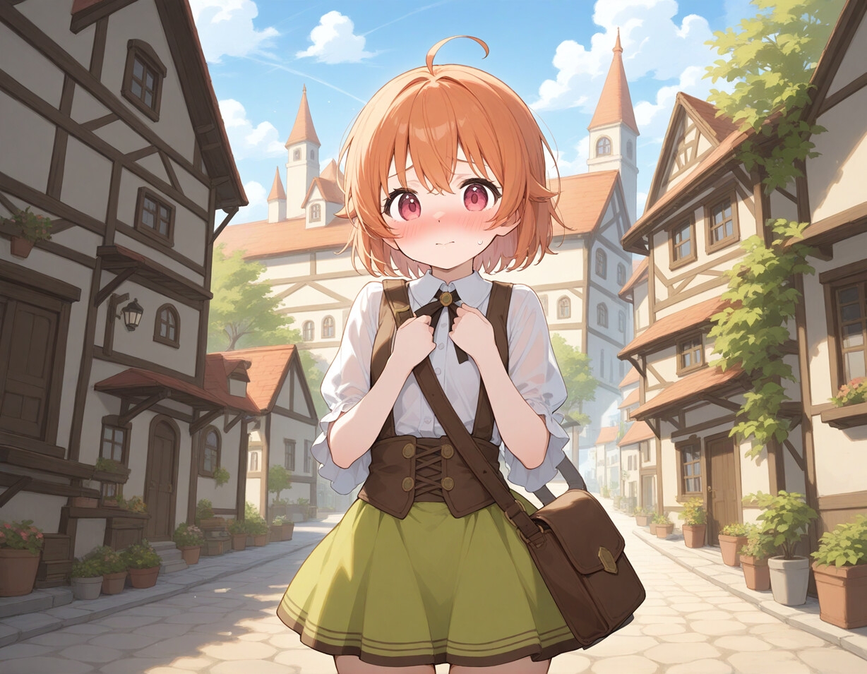 【おしっこ我慢】お地蔵さまに小便かけたら、おしっこ止まらなくなっちゃった男の子