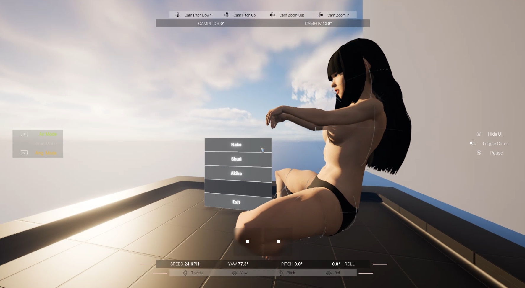 変態ドローンシミュレーター