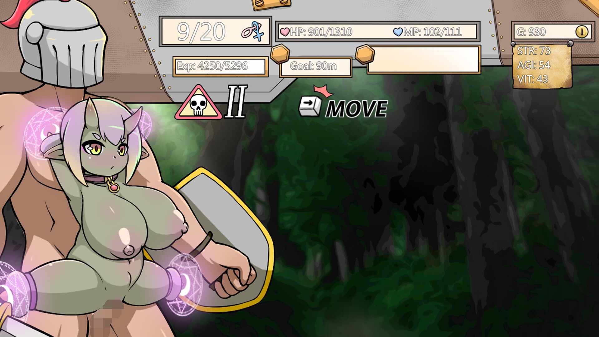 Demon Goblin and Mr. Knight 悪魔ゴブリンと騎士様