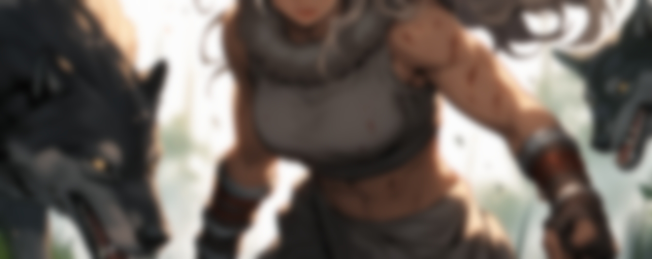 【強い女×甘さと獣性×純粋な執着百合】森で待つひと ～昔、出会ったオオカミ少女に再会したら、野生の囁き求愛で奪いつくされる～