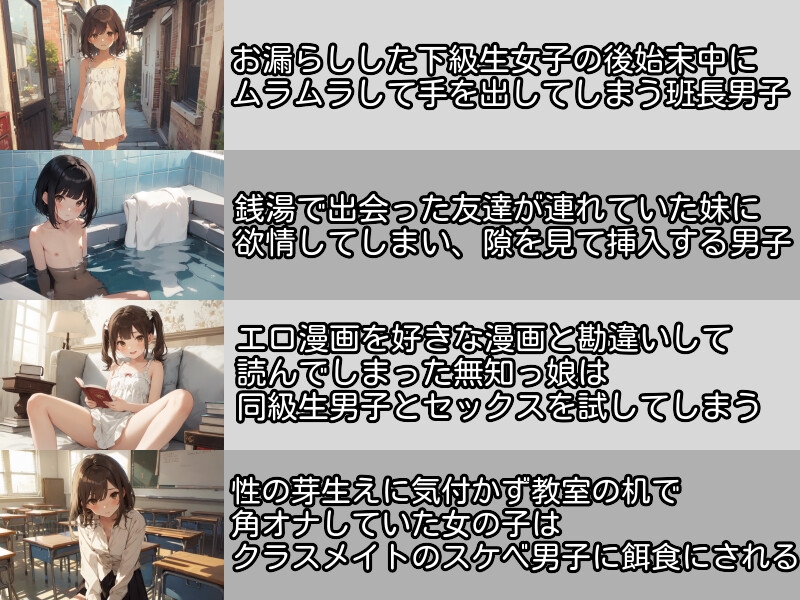 無知シチュの書 ～性知識のない女の子達の無知シチュ短編集～