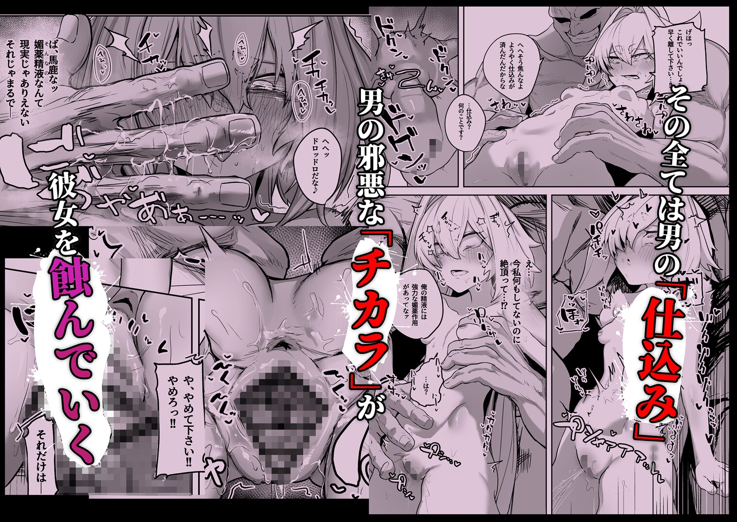 散華 ~最強格闘娘 メス堕ちレ○プ~