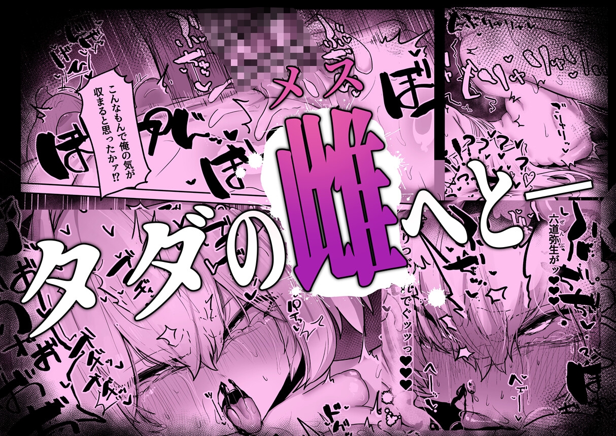 散華 ~最強格闘娘 メス堕ちレ○プ~