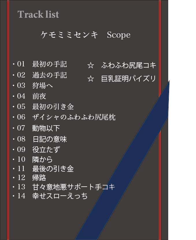 [ケモミミ❎狙撃手❎純愛]ケモミミセンキ Scope 〜ケモミミ観測手と狙撃手のお話〜