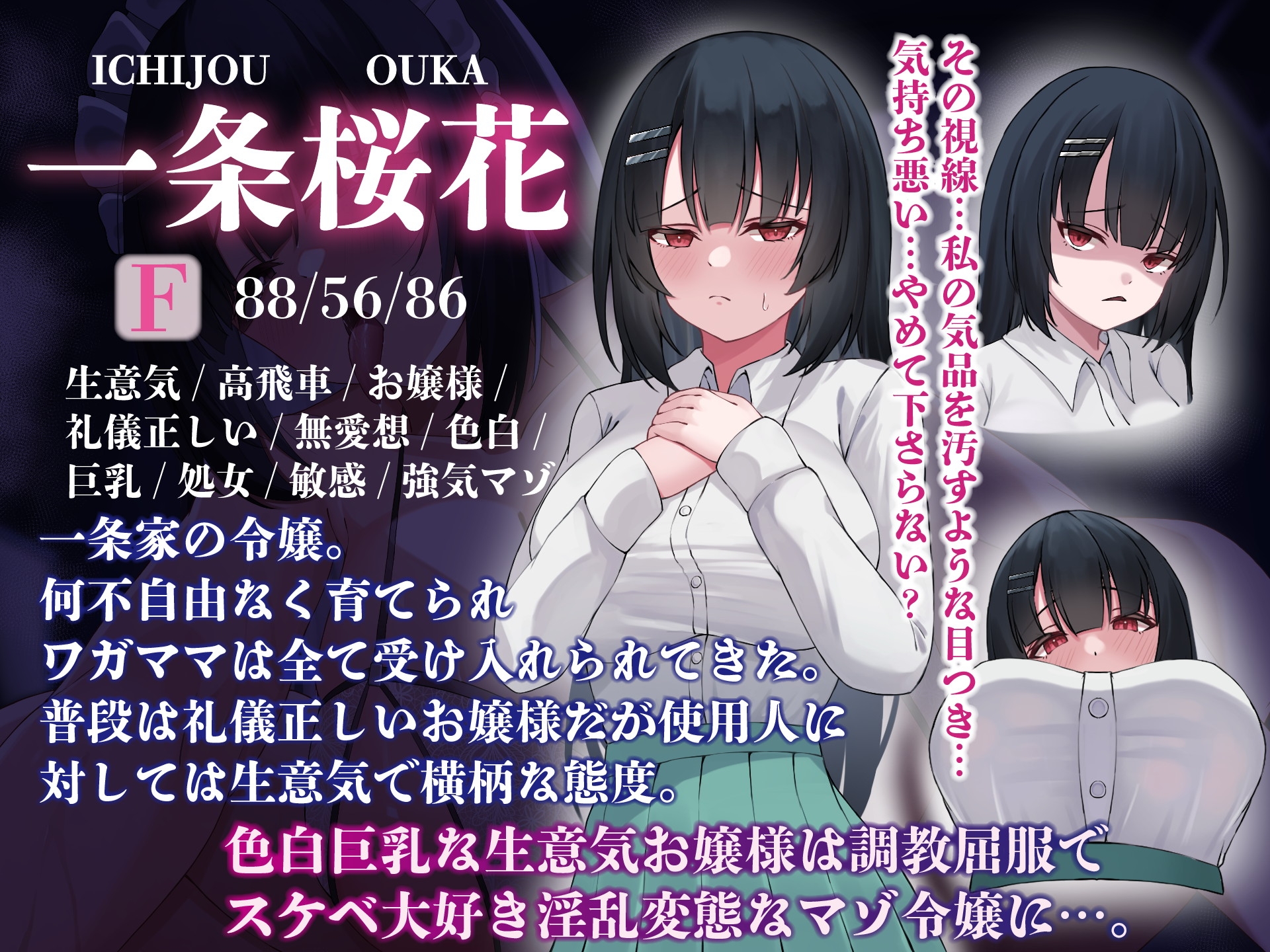 【屈服/調教/下品ダンス】一条家の掟～気の強い生意気令嬢調教教育快楽堕ち～