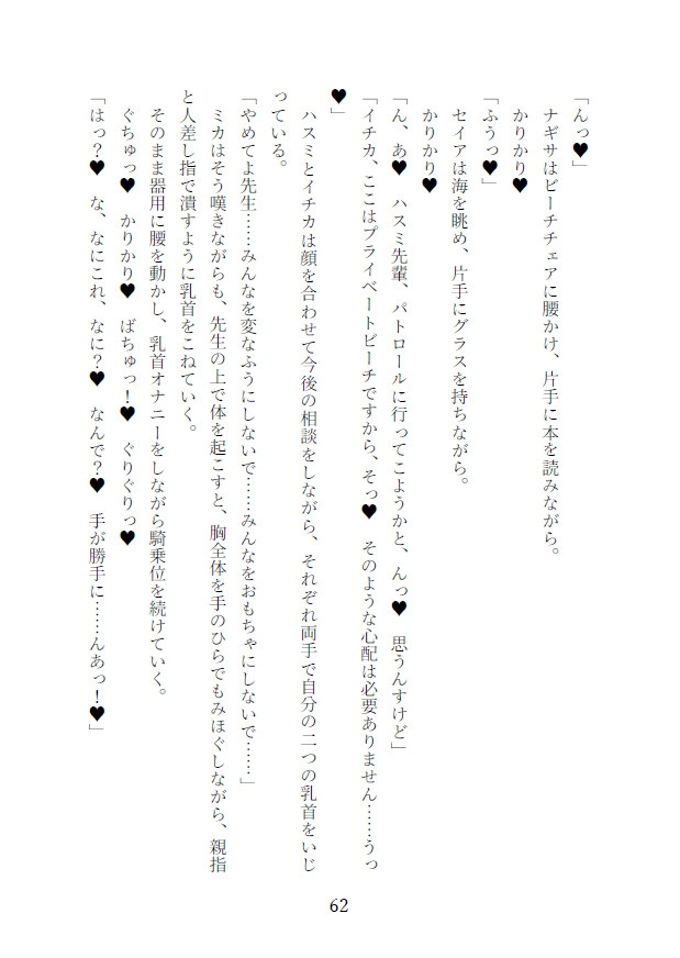 催○調教ティーパーティーバカンス編 ～先生がミカ・ナギサ・セイア・イチカ・ハスミを人形にして弄ぶ話～