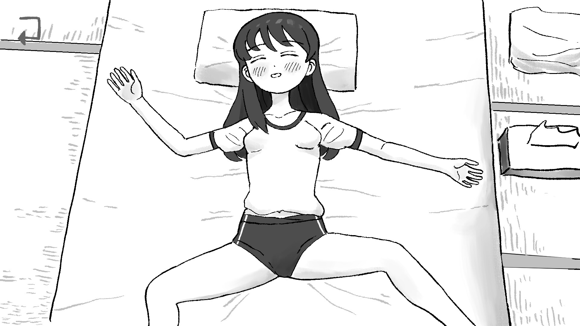 睡眠♡寝室に触れて