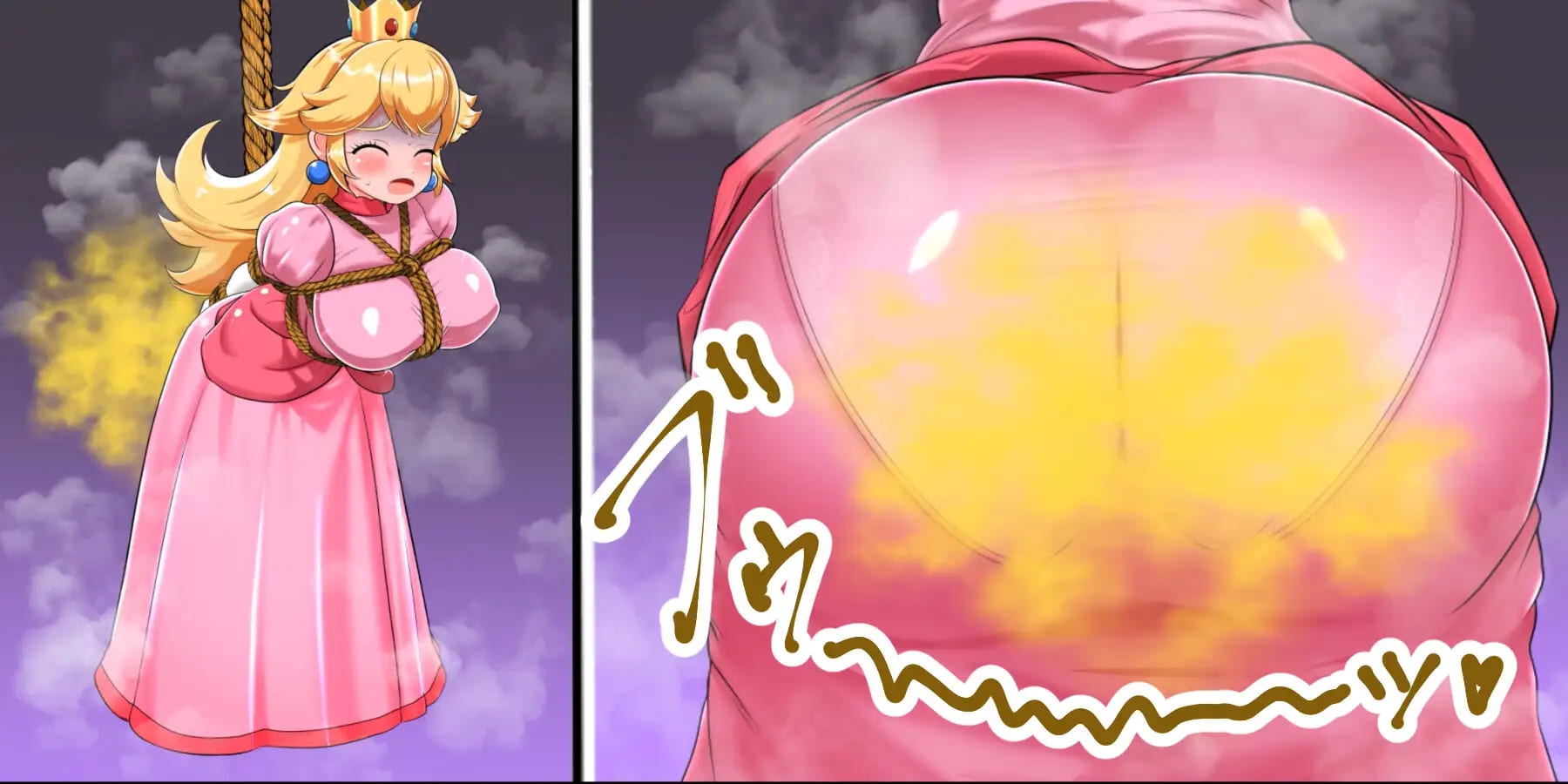 【総集編】(2)スカトロ&便意我慢 アニメーション集【おなら】