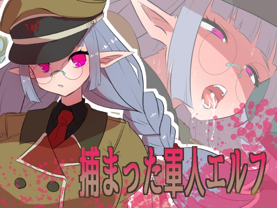 捕まった軍人エルフ