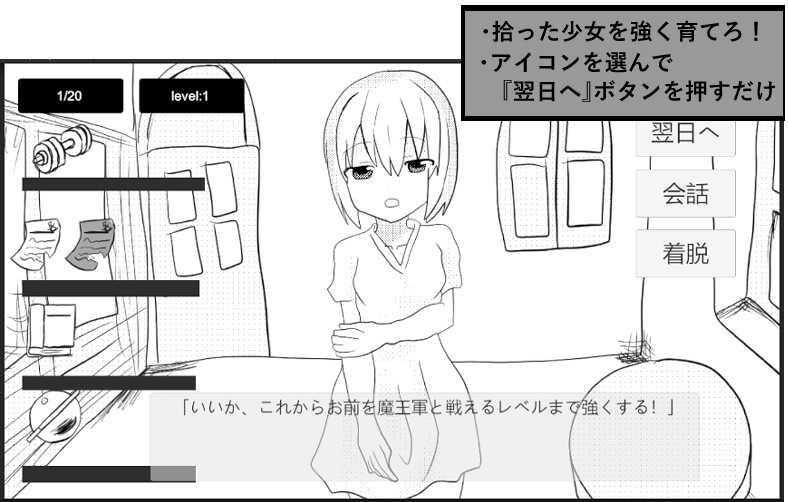 少女育成戦士化計画