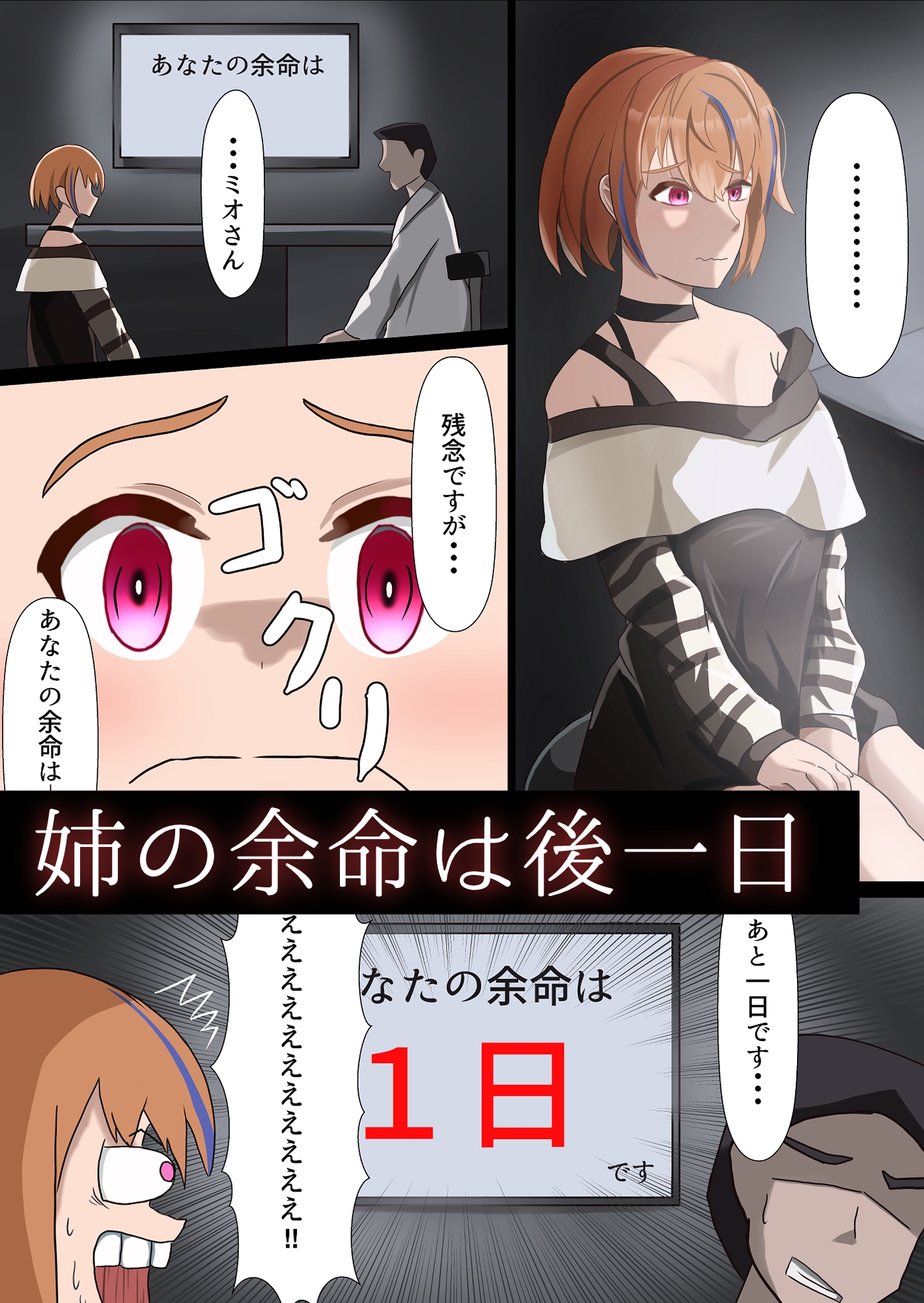 どうせ死ぬから最期に姉に中出しキメル