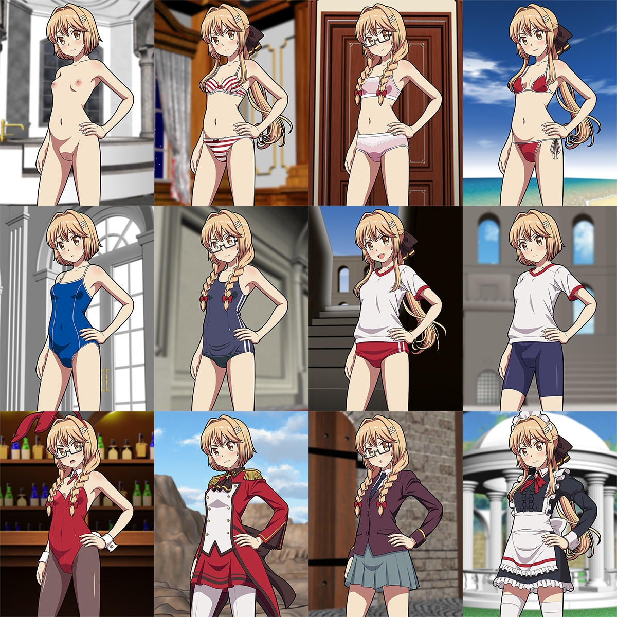 牡丹桜 画像の元 -異世界困窮王国王女兼陸軍兵編-