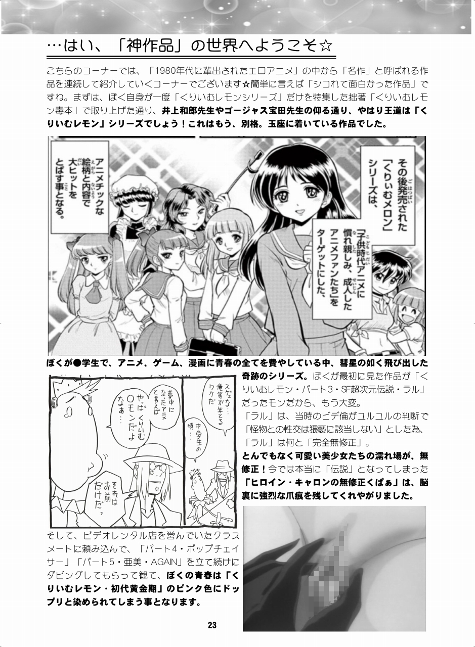 懐かしエロアニメ毒本