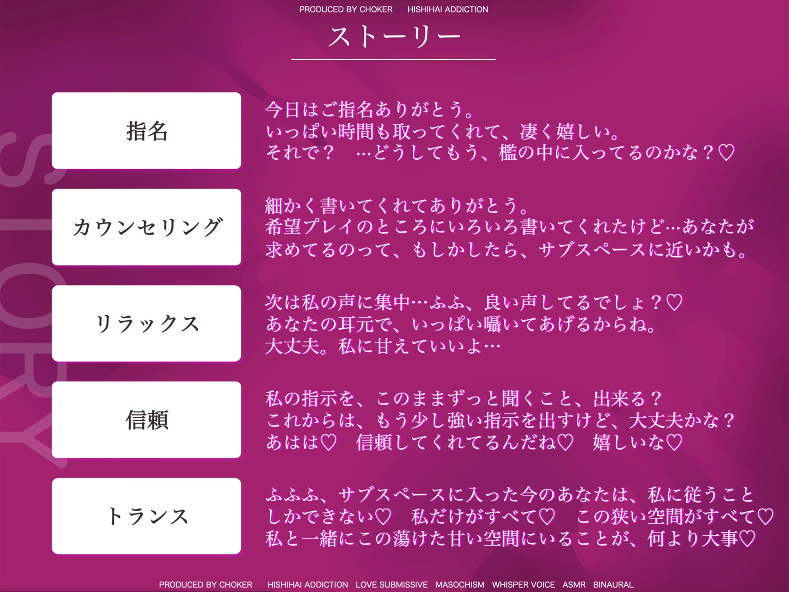 サブスペース・トリップ...お姉様に完全にコントロールされる多幸感で何もかも忘れてトランス絶頂