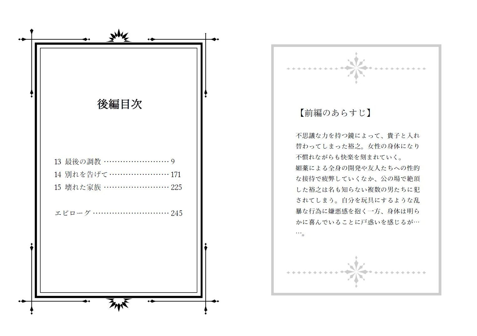 鏡越しの服従(後編)