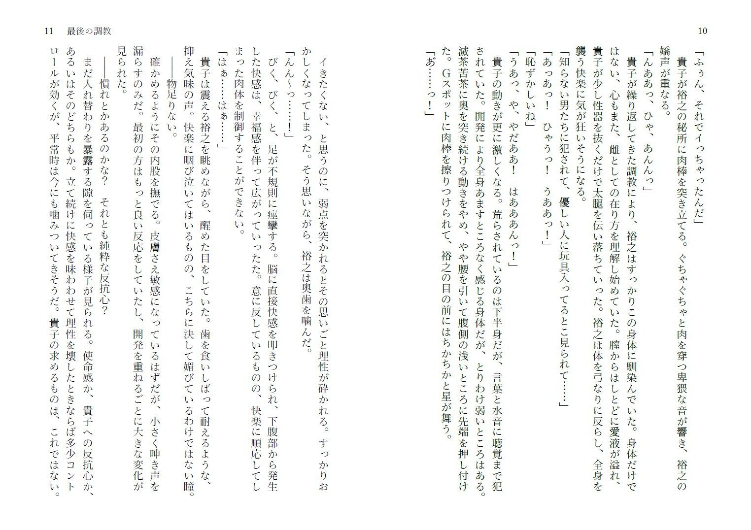 鏡越しの服従(後編)