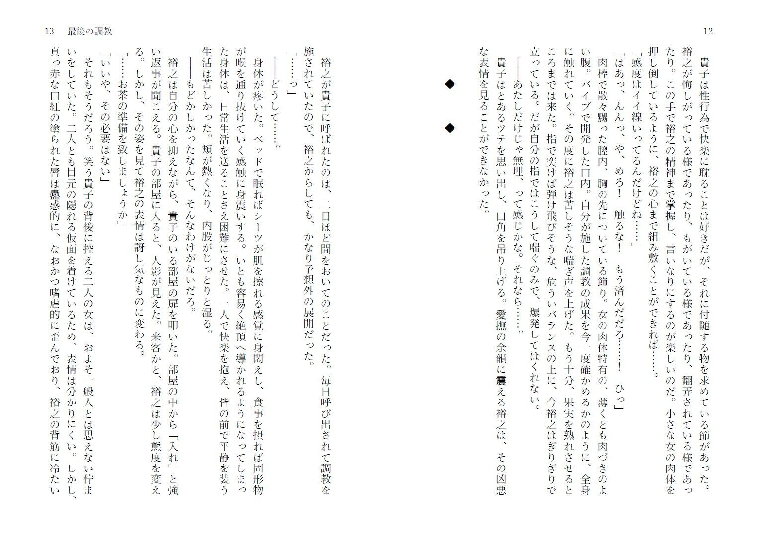 鏡越しの服従(後編)