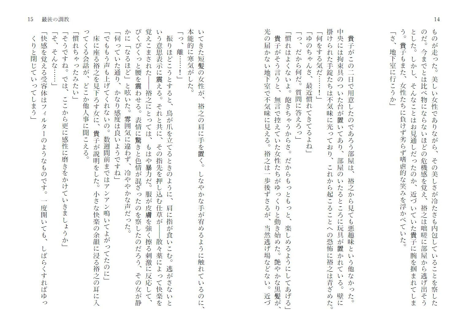 鏡越しの服従(後編)