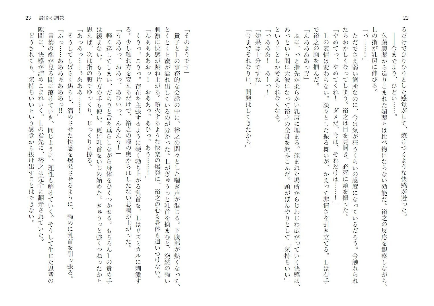 鏡越しの服従(後編)