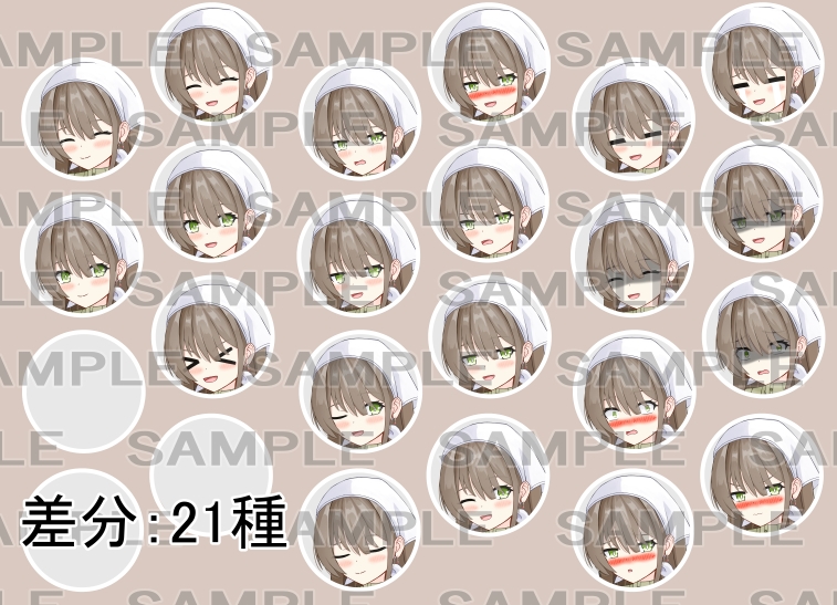 【立ち絵素材】村人6【裸差分あり】