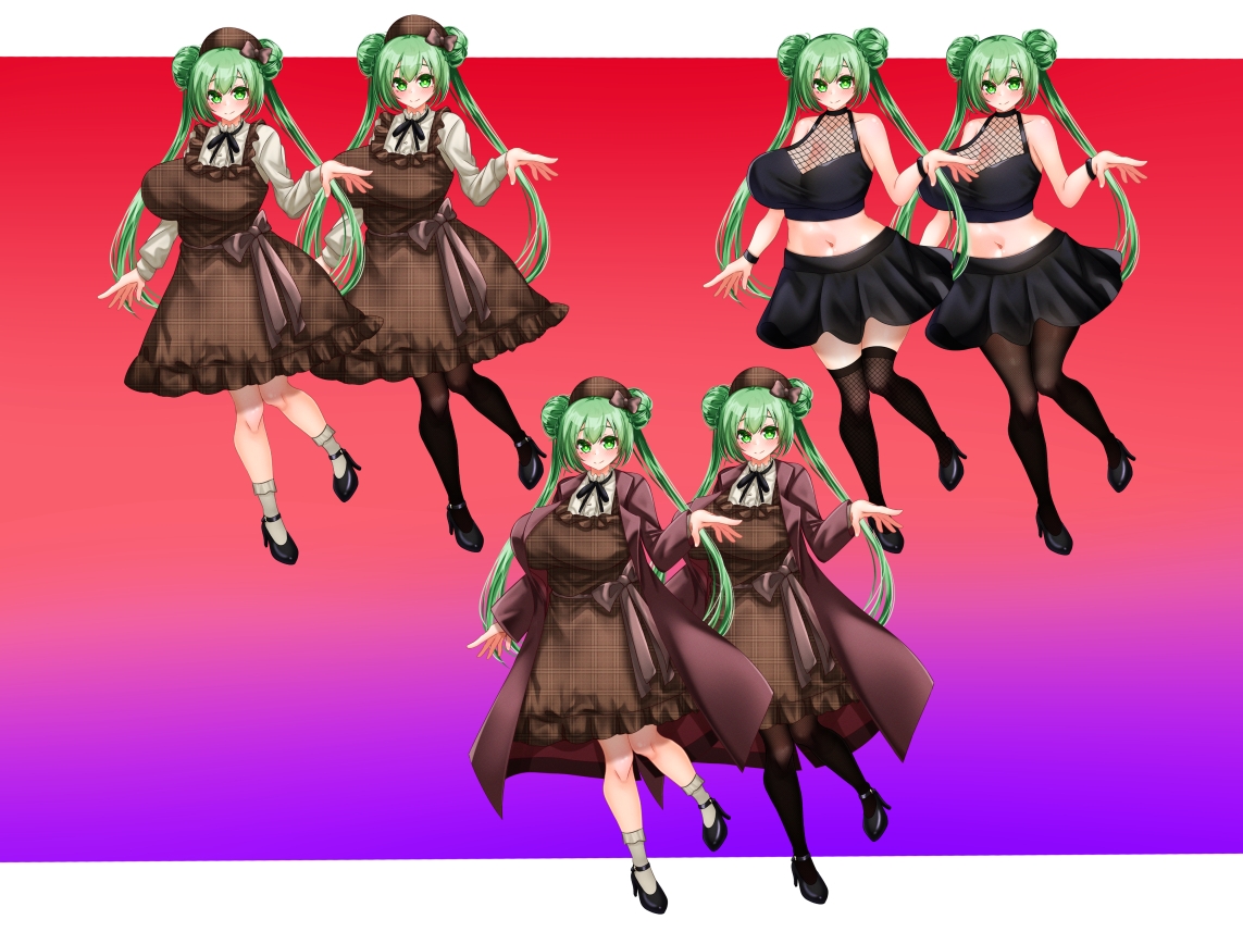 立ち絵素材 キョンシー HCGセット