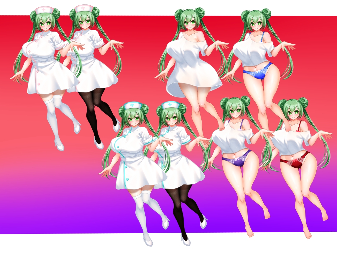 立ち絵素材 キョンシー HCGセット