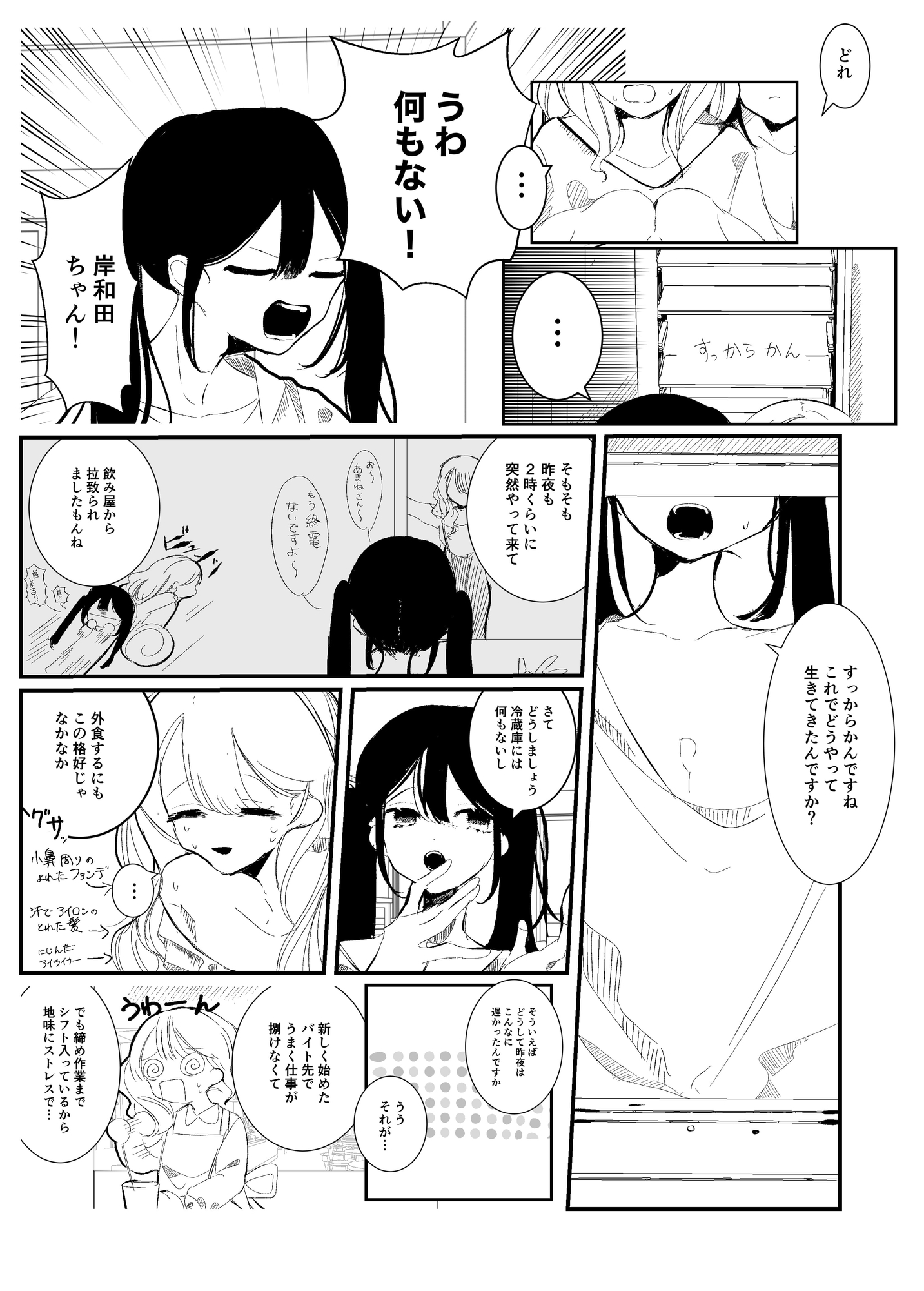 【短編】ちょっと休戦してごはん!