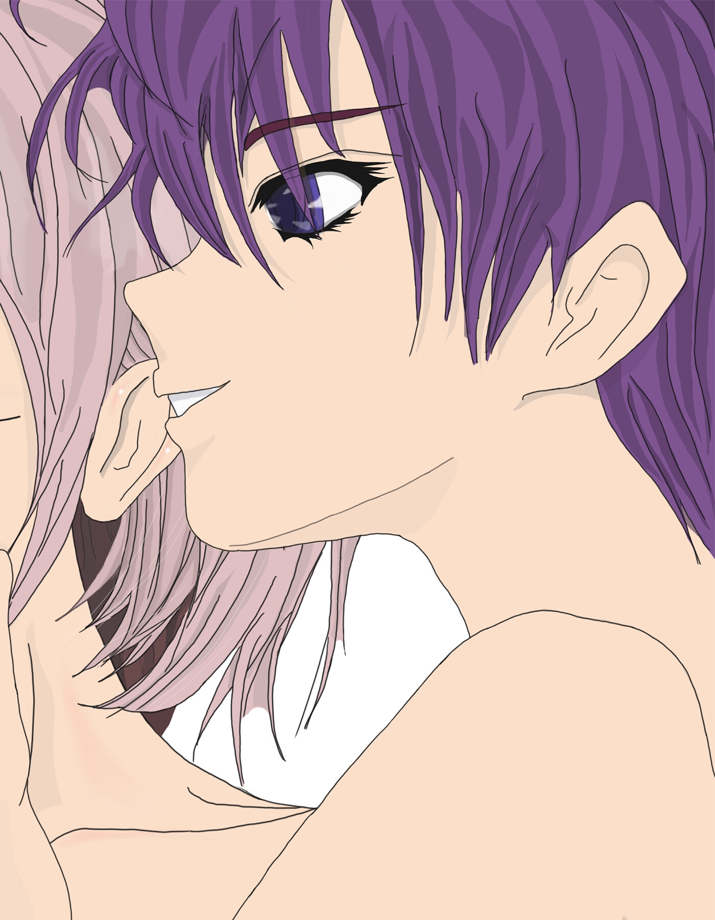 【1,000﻿円お試し版】凪 VS しのぶ - クールな仮面の裏の動揺 - (A1超高画質5枚セット / 本編「完全版」特典)