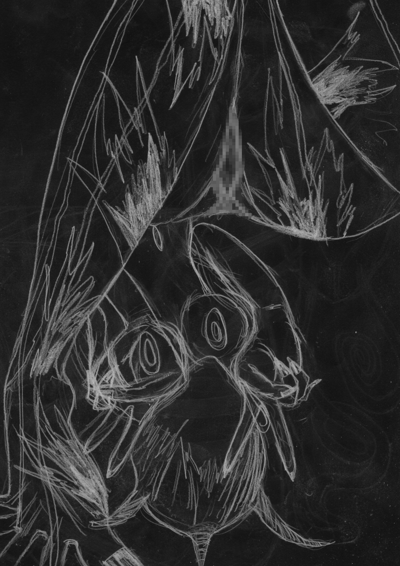 黒よりも黒いエロティックホラー黒戯絵集「マネキンポーズ7」