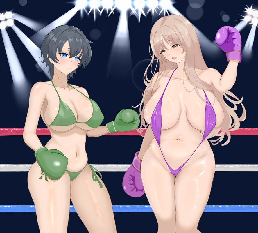 P.B.B. ぴちょぶろぐボクシング Vol.02 片岡あきら VS 大沢みさと