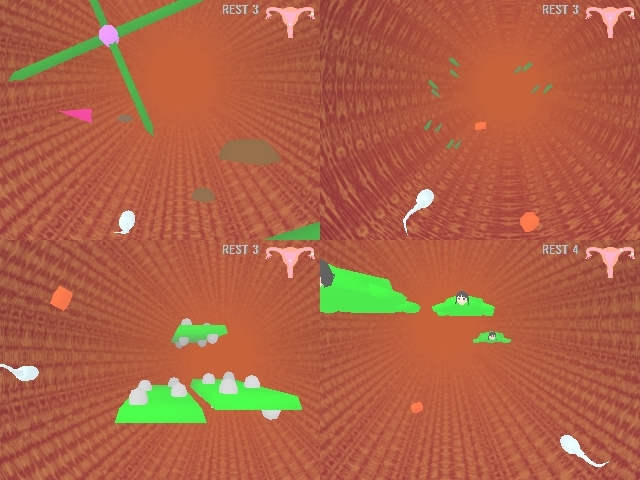 受精シューティング