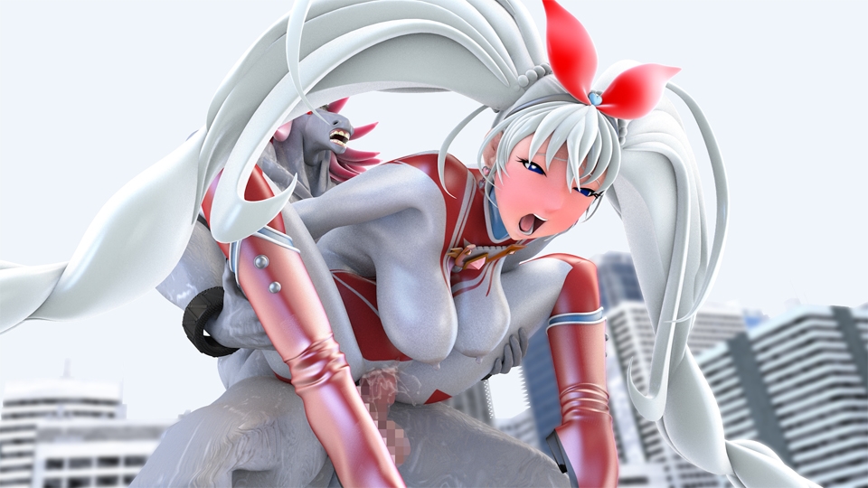 光の女神メロディナVSユニコーン星人その2