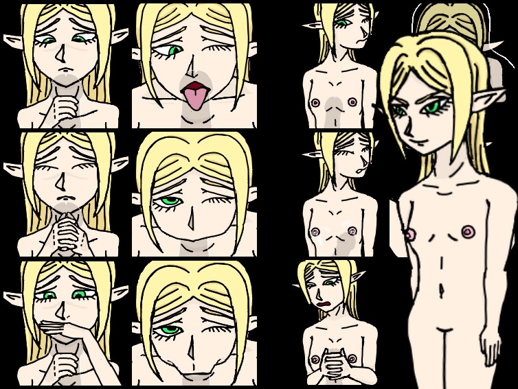 オーク様の巣穴 エルフの女狩人ディアナ編