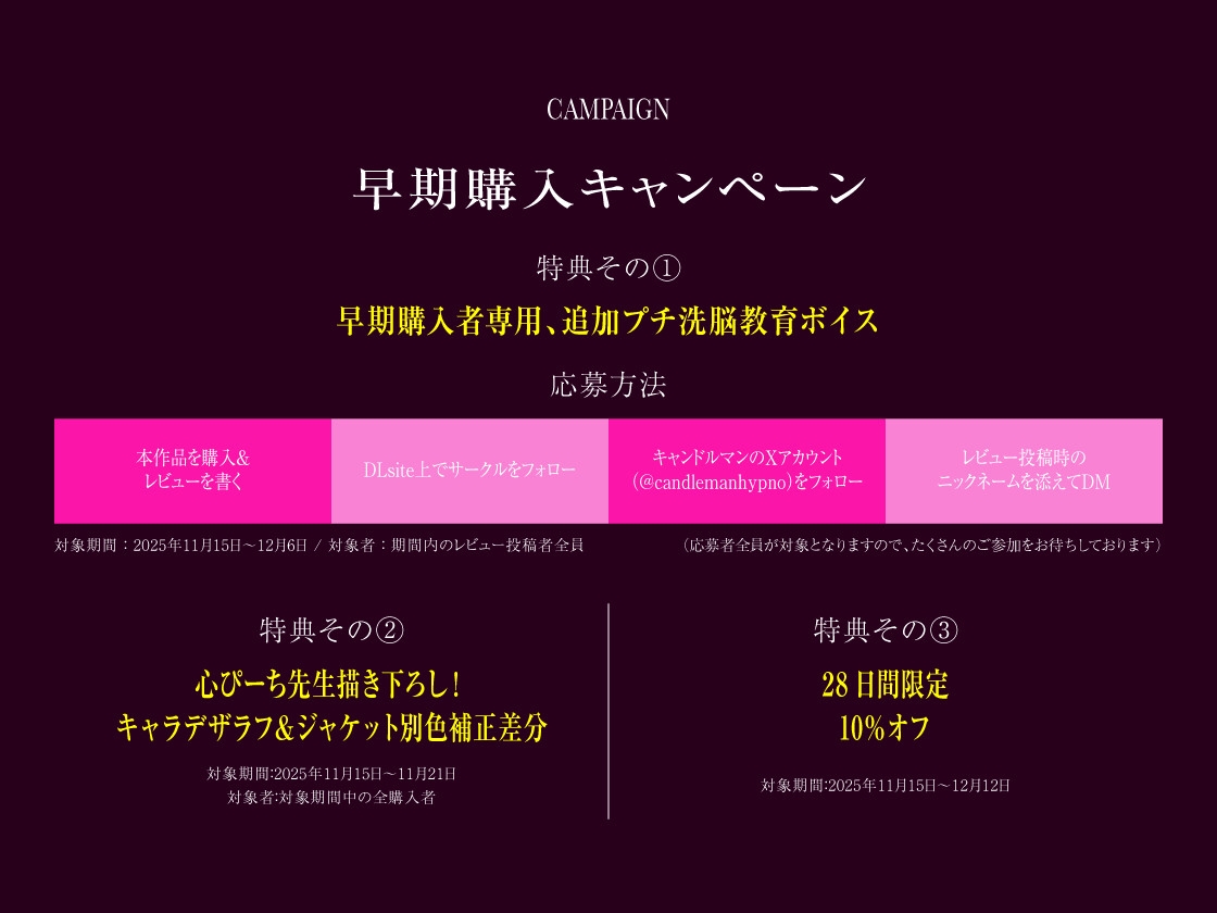 女なんかに絶対負けないはずのキミを、女の子様に一生勝てない“負け犬体質”にしちゃう 催 眠 音 声