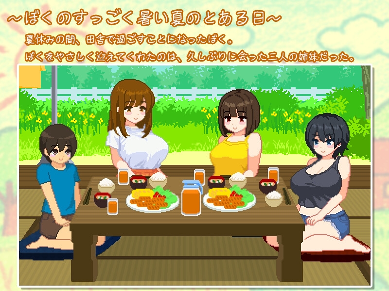 ぼくと夏のおねえちゃん達