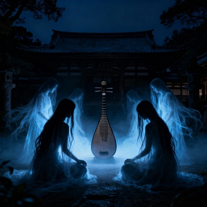 経文の穴 ～芳一、怨霊千人の供養地獄～