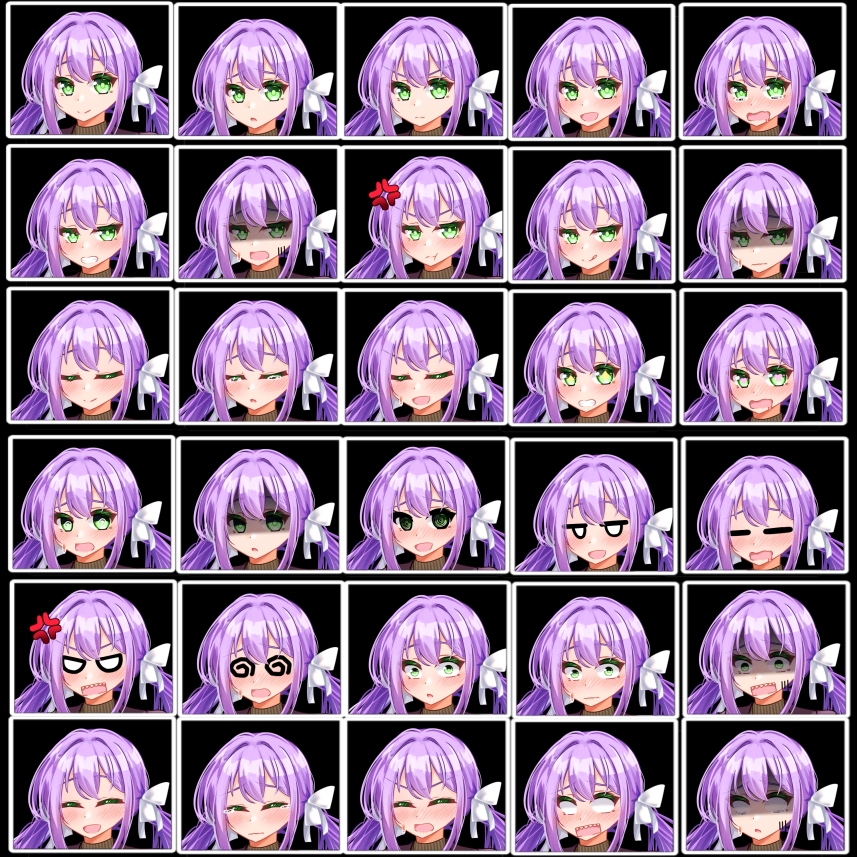 立ち絵素材 私服の女の子