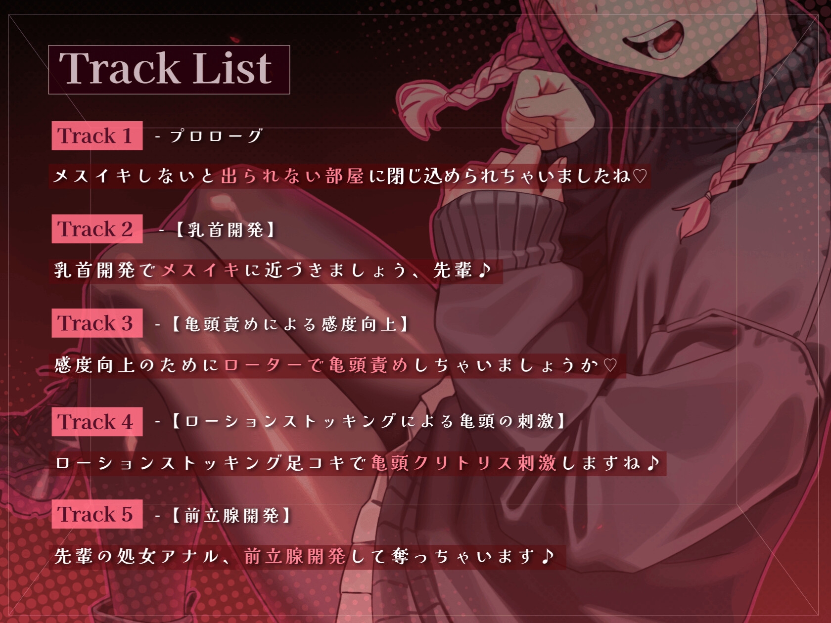 【ドM向け】メスイキしないと出られない部屋 〜サイコパス後輩によるマゾ堕ち雌イキ監禁〜