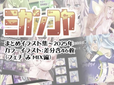 ミカンコヤ まとめイラスト集～2025 フェチミミックス編