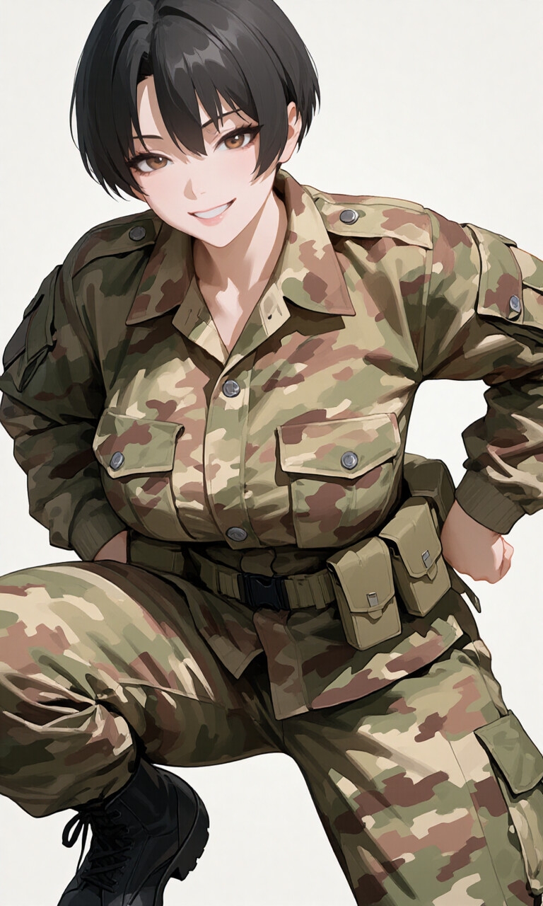 自衛官二人は処女