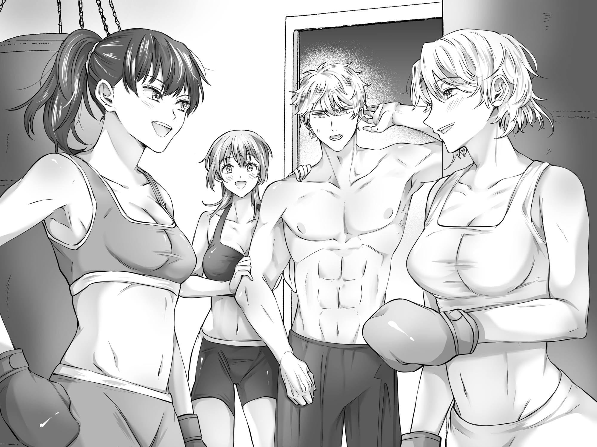 大嫌いな幼馴染にKO負けする男子プロボクサー